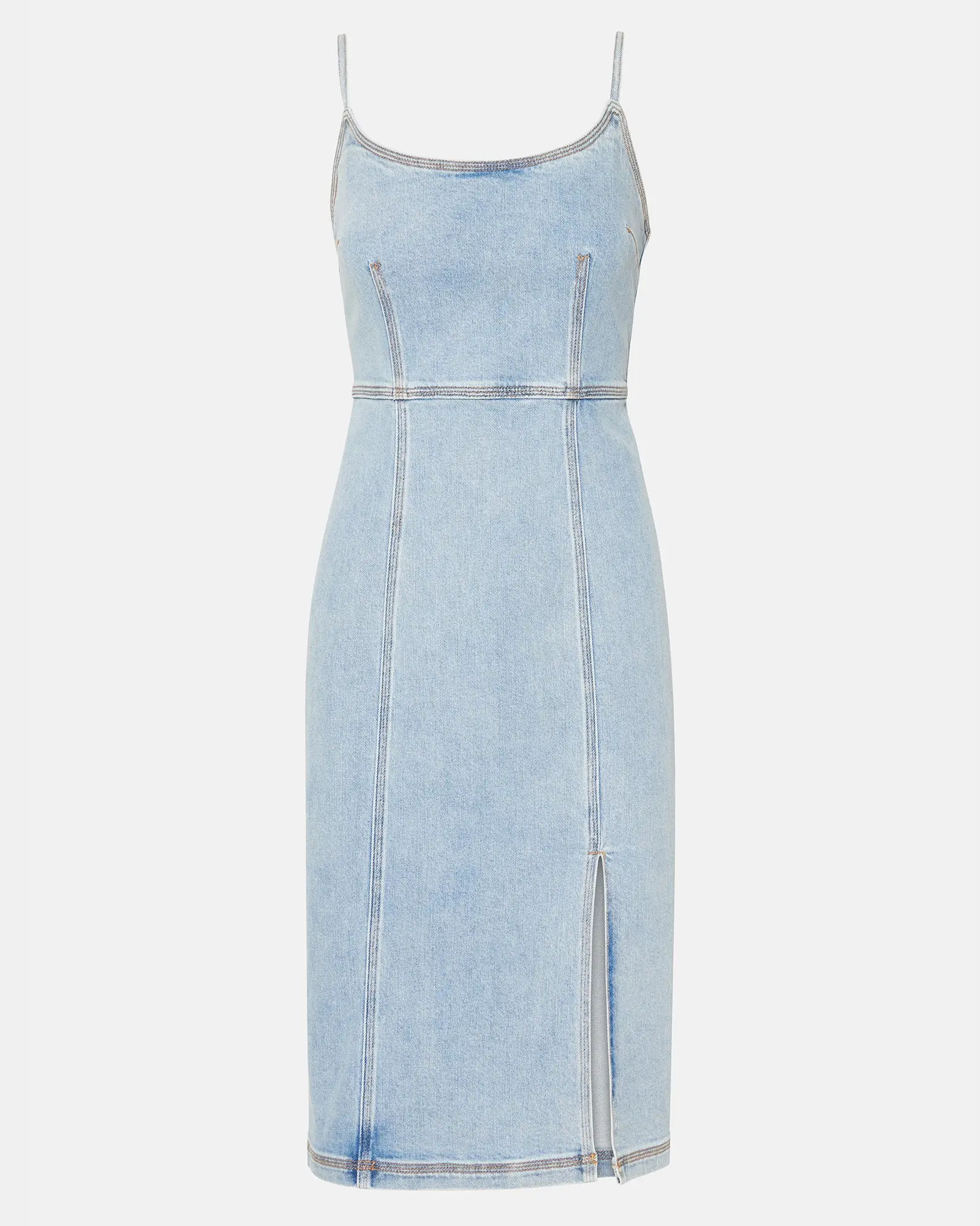 steve madden giselle denim dress Steve Madden Women's Gisella Dress - Blue - Size 8