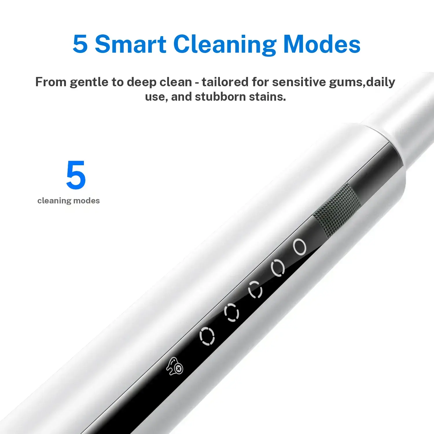 Five cleaning modes