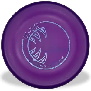 K-10 Hyperflex  Flying Disc - Ultra Flexible - Puncture Resistant - Competition Approved - 8.75" / 150g -