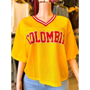 Columbia Yellow Oversize Jersey