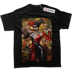 Harley Quinn Shirt, Superheros Shirt,Graphic Tee 45742 1954