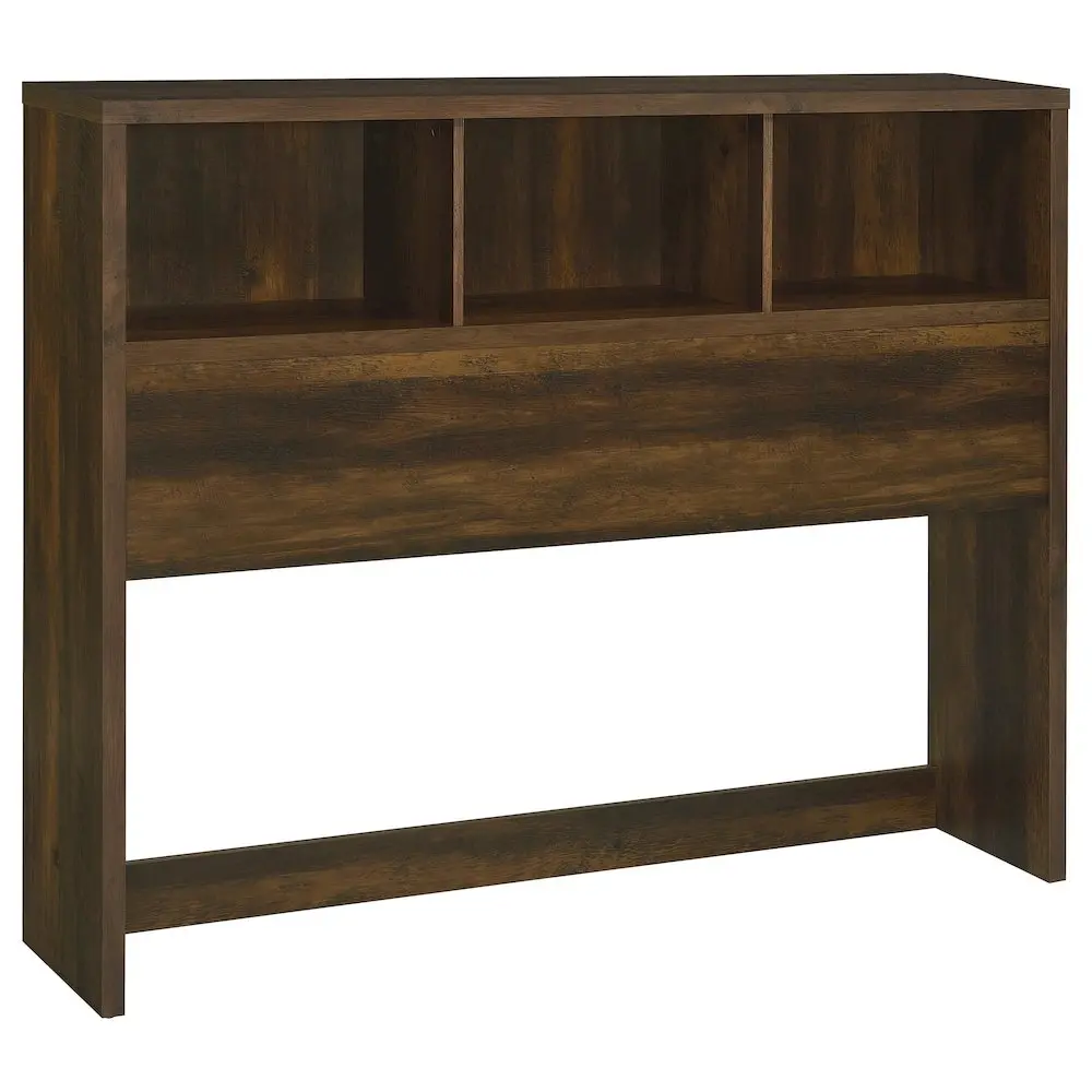 Westpark 49-in Queen Bookcase Headboard, Dark Pine, Engineered Wood, Rustic Look, Durable, with Storage Spaces, Matches Any Decor