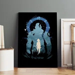 God of War Poster, Kratos Wall Art, Gaming Room Decor, Game Fan Gift  KUB