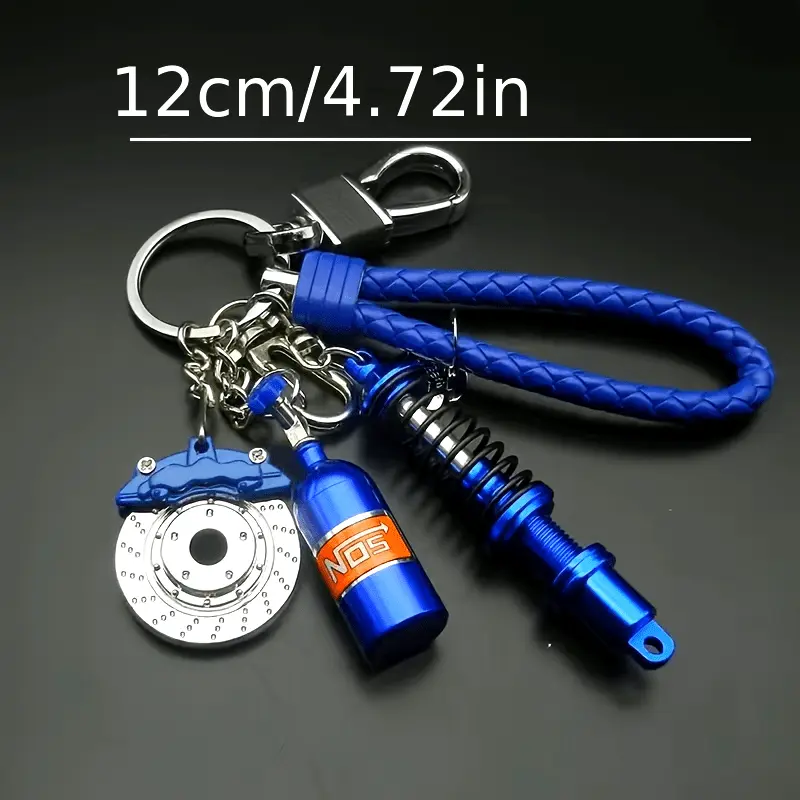 Ultimate Car Enthusiast Gift: 3D Miniature Auto Parts Keychain Set ...