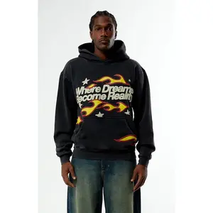 Pacsun Men's Dreams Come True Puff Hoodie