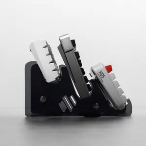 Black Keyboard Display Stand, Keyboard Container, Keyboard Holder, Transparent  Stand for Three Keyboard