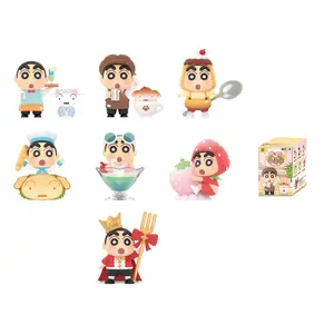 【TOPTOY】 CRAYON SHINCHAN Delicious Kasukabe Series Figures Blind Box-Perfect Gift, Unique HolidayHome & Office Decorations