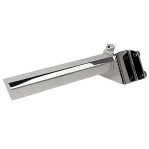Peterbilt 304 Stainless Steel Fender Mounting Front Bracket, Driver Side For Models W/ Air Leaf Suspension