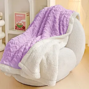 Snooztex Comfy Soft Blanket – Ultra-Soft Double-Layer Nordic Throw for All-Season Comfort, Perfect for Modern Bedroom & Sofa, Multiple Sizes (Twin, Queen, King)