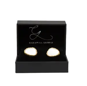 Men's Cufflinks Set - Pearl