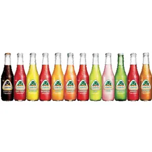 Variety Pack Soda, 12.5 fl oz (370 ml) Glass Bottle, 12 Pack