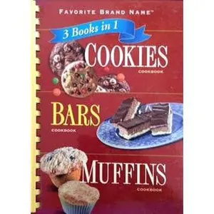USED-Digest 3 in 1 Cookies Bars Muffins by Publications International Ltd. (Plastic Comb)