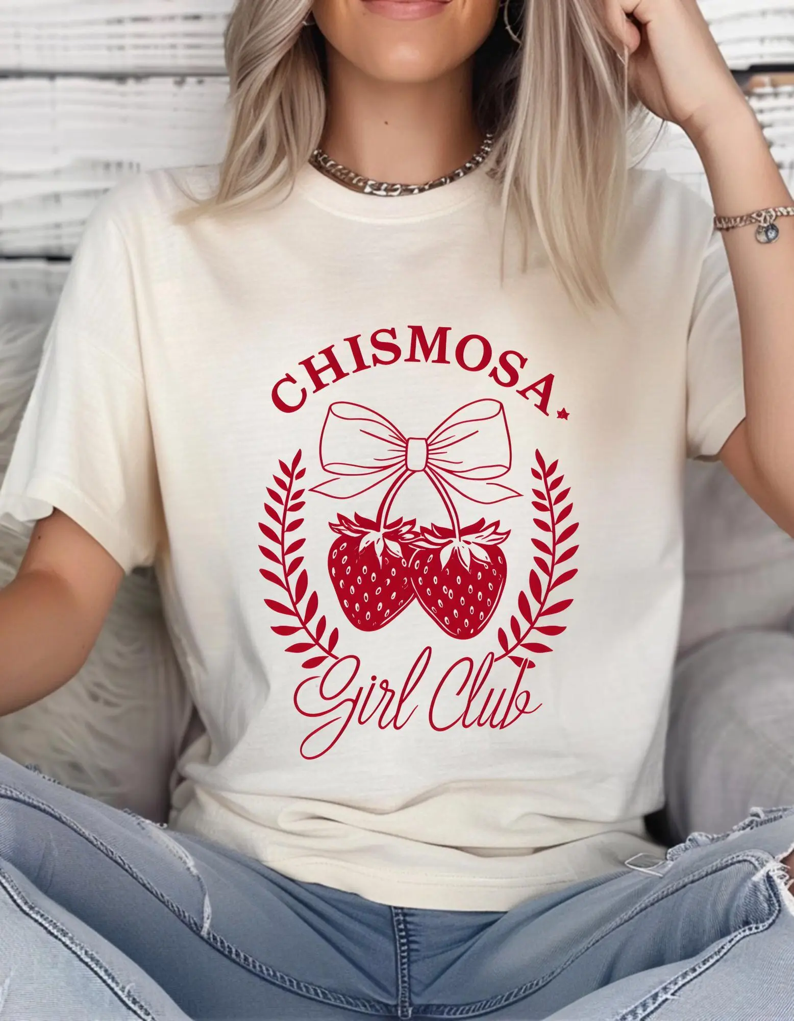 Chismosa Girl Club Tee, Comfortable Comfort Colors Shirt for Everyday Wear, Perfect Gift for Besties