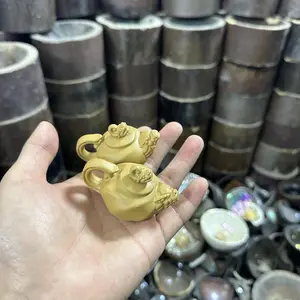 Mini Yixing Teapots: Exquisite Craftsmanship in the Palm of Your Hand | Traditional Chinese Pottery Wonder-509