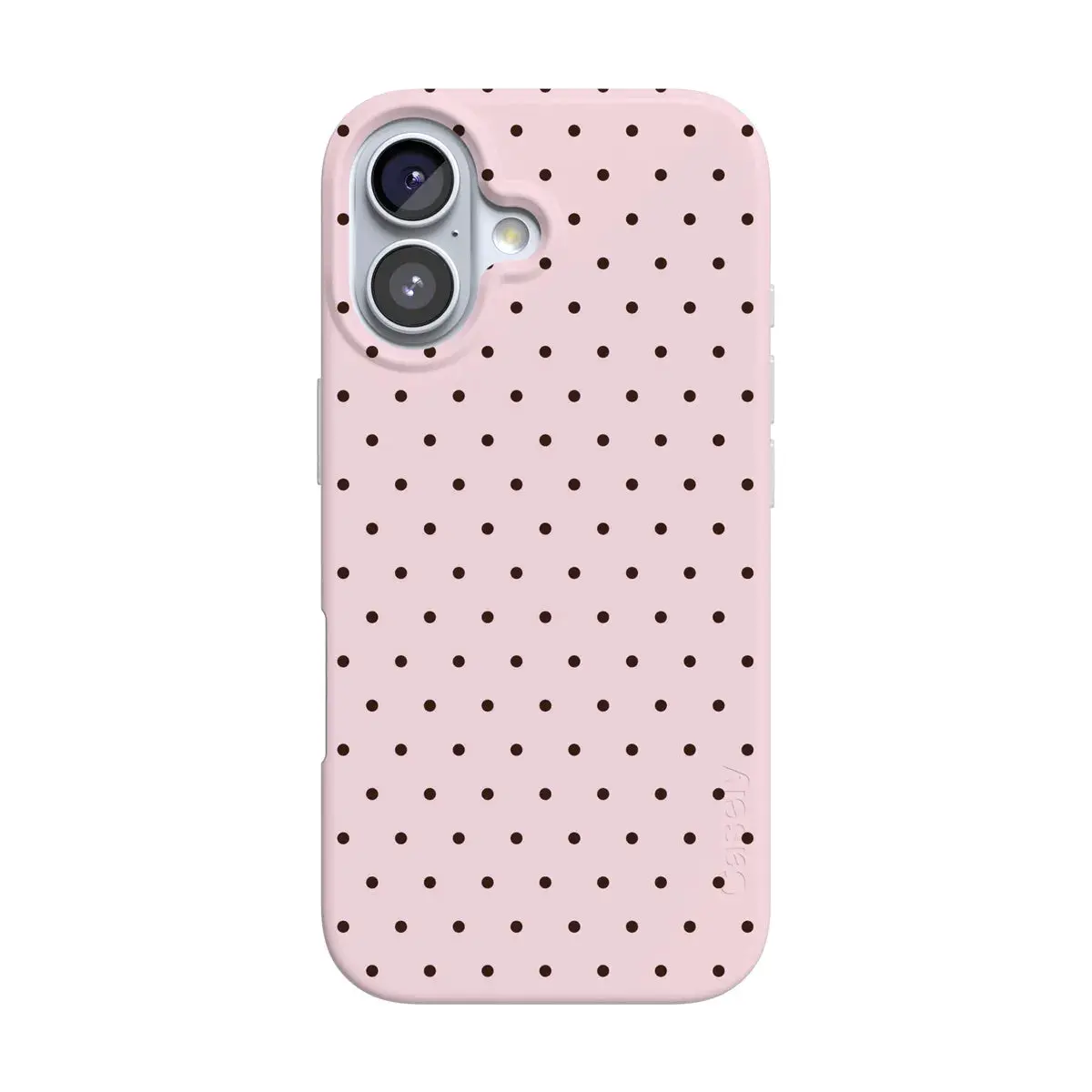 Casely iPhone 17 Case | On the Dot | Pink Polka Dot | Compatible with MagSafe | Classic Ultra Thin Design