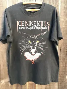 [Sale Up To 50%] Ice Nine Kills Band Remake Charcoal Short Sleeve Unisex T Shirt Vtg S-5Xl