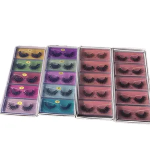 Last Laugh Luxury Box affordable waterproof eyelash kit Fluffy Mink Lashes eyelash adhesive easy to use home makeup Makeup Cosmetic Gift