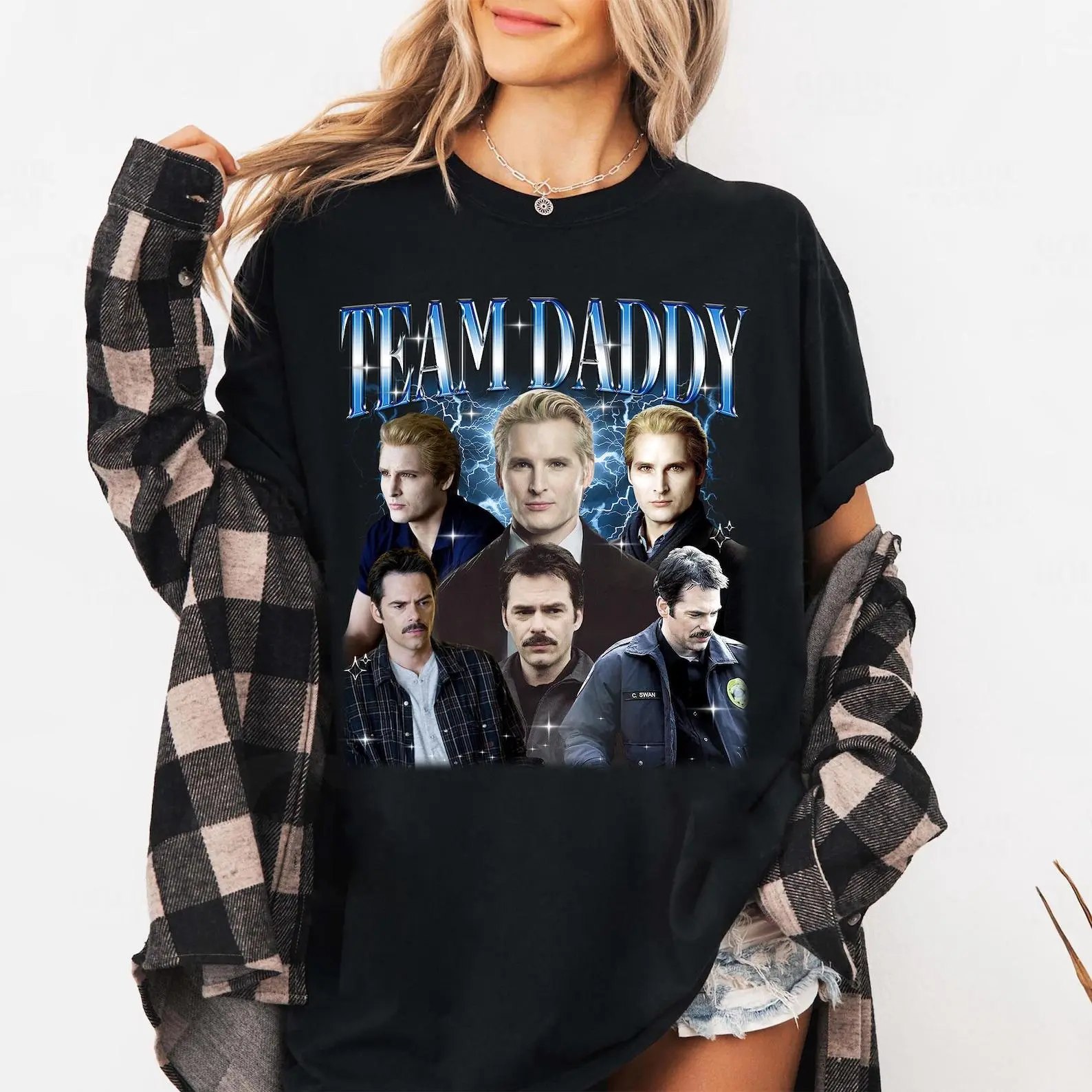 Team Daddy Twilight Shirt, Vintage Movie Saga Tee