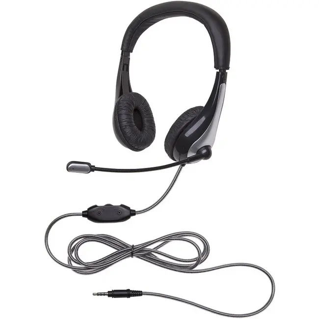 Califone 1025MT NeoTech Plus 3.5mm On-Ear Headset with Microphone