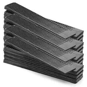 Composite Shims (24 Pack) - Hard Composite Shims for Home Improvement - Never Rot for Leveling - Restaurant Table Levelers - Table Wedges - Toilet Levelers - DIY Furniture Levelers - Stock Your Home