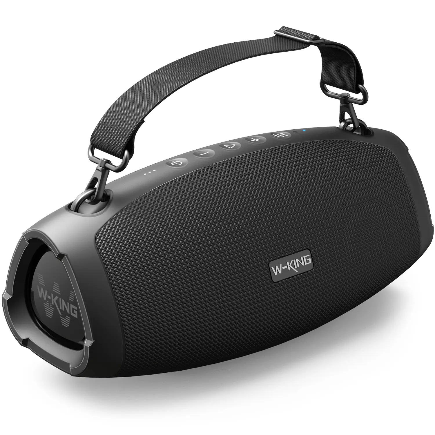 W-KING 120W Bluetooth Speaker, IPX6 Waterproof, 2 Subwoofers & 42H Playtime Handle Charging Audio Portable