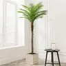 7/8/9 Ft Realistic Artificial Palm Tree - Tropical Fake Plant for Patio Home Garden Decoration  Tall Green Leaves No Need to Prune or Water  Father's Day Gift  Autumn Decoration Decorative Ornaments Fruit Fake Flower Fake Flower Basket Mother's Day Gift