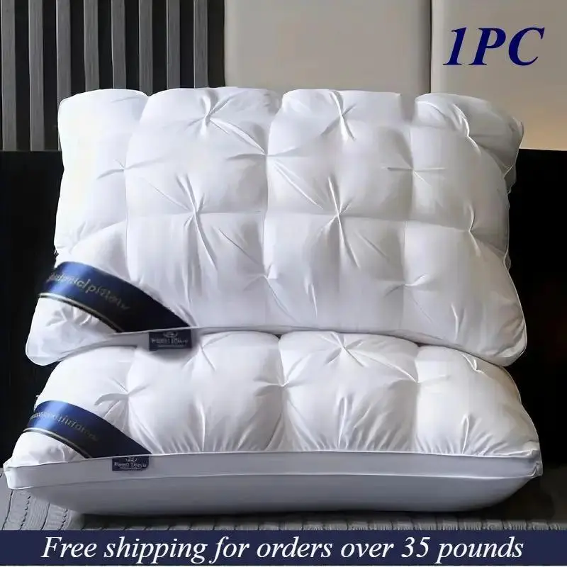 3D Premium Memory Foam Pillow, 1 Count Soft Skin-friendly Texture Pillow, Neck Support Pillow, Perfect Gift for Comfortable Sleep