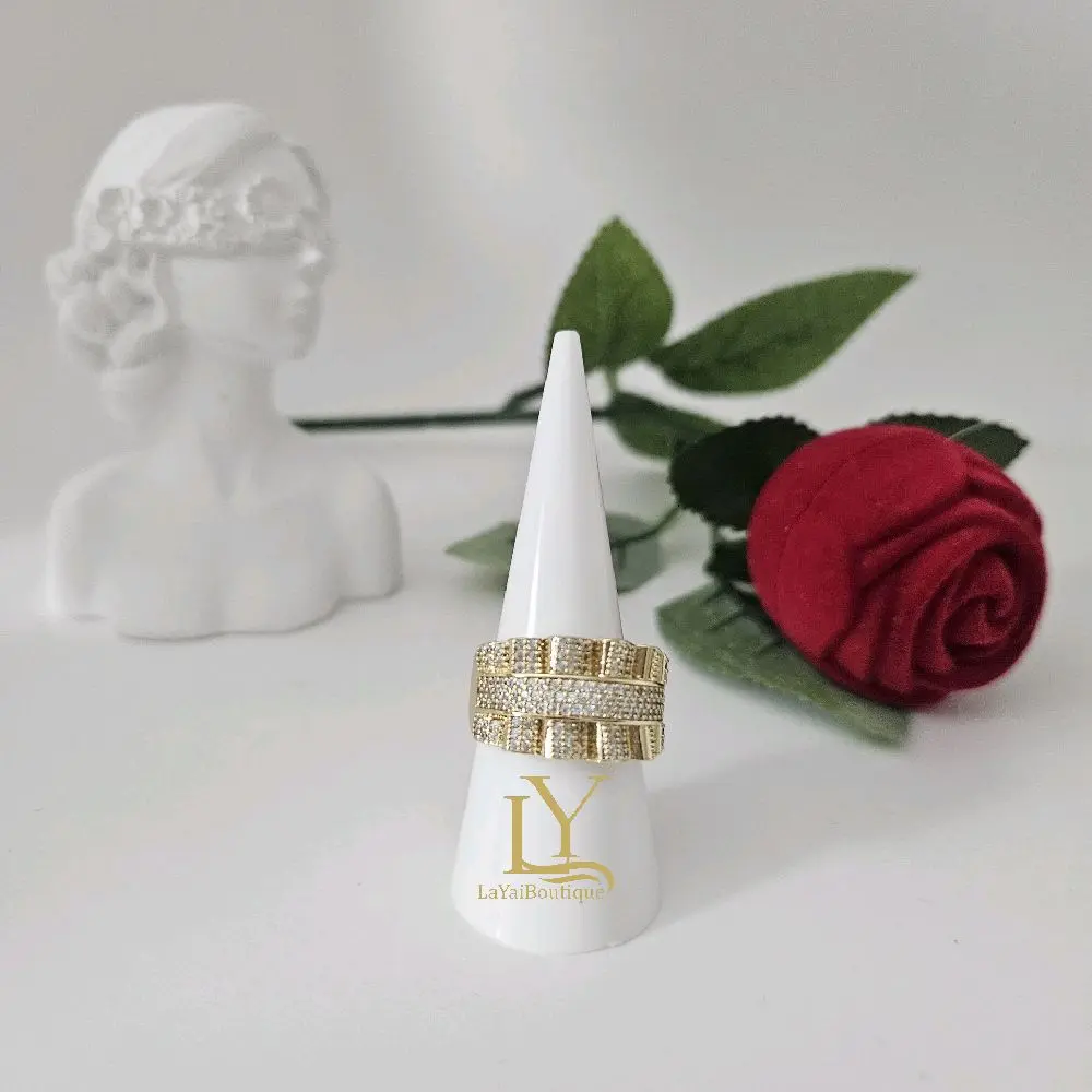 LaYaiBoutique #1954 14k gold-plated high-quality ring