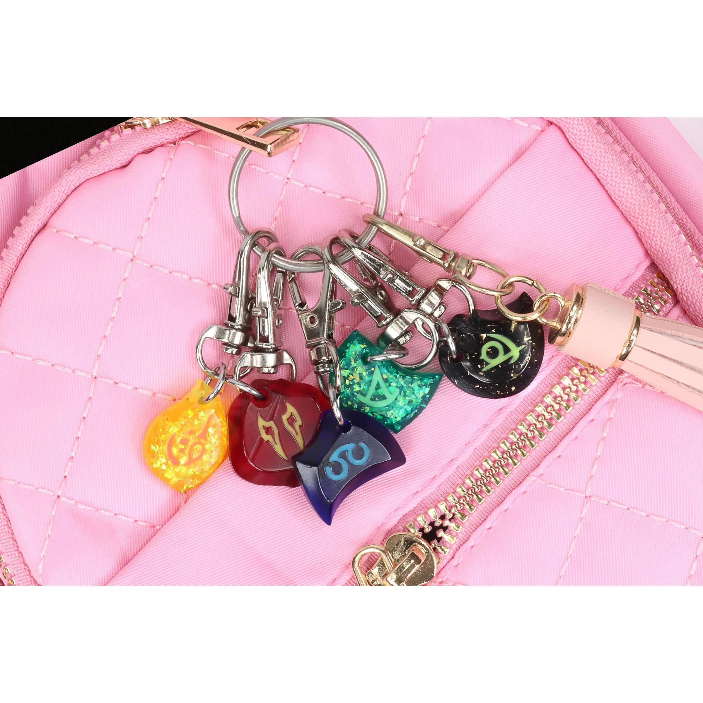 Job Stone Petite Locket Keychains Glow in the Dark - FFXIV