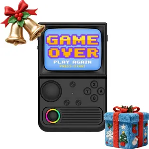 R36T Retro Gaming Console, featuring a 3.5-inch.   18,000+ games, supports WiFi multiplayer battles and OTG functionality, and includes a 3500mAh battery with a portable storage case. The perfect Christmas gift toy.
