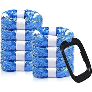 9 Pack Cat Litter Diaper Refill Bags, Good Toughness and Excellent Sealing, Compatible with All Cat Litter Diaper Refills