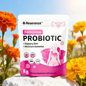 Neserence PH Balance Gummies - Women's Real Pineapple Flavored Vaginal Supplement - One Month Supply - Probiotics Vitamins Natural Wellness Boost Dietary