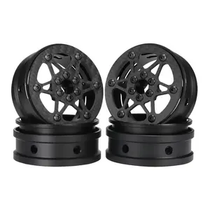 2.2 Inch Carbon Fiber Wheels Rim for 1/8 1/10 RC Crawler LCG Cheater Rigs Building Capra SCX10 Pro GSPEED V4 TRX4 Element Enduro