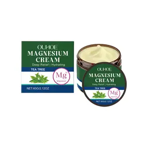 Tea Tree Body Soothing Magnesium Cream, Nighttime Stable Sleep Relief, Wrist Knee Discomfort Relief, Calming Magnesium Cream