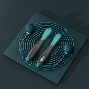 2 in 1 Counting Skipping Rope, Wireless Smart Counting Jump Rope, Adjustable Ropes, Fitness Equipment for Home Gym Workout, Exercise Equipment for Adult Students, Valentine's Day Gift