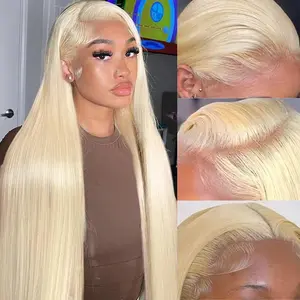 Bling Hair 613 13x4 13x6 Lace Front Wig Human Hair 180 Density Blonde Body Wave Human Hair Wig HD Lace Front Wigs Human Hair Pre Plucked 613 Lace Frontal Wigs
