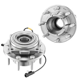 VEVOR 2PCS Front Wheel Bearing & Hub Assembly Fit for 2016 Ford F-250 Super Duty Base King Ranch Lariat Platinum XL Crew Cab Pickup 4-Door OEM 515130, Wheel Bearing Hub Assembly Set with ABS Sensor