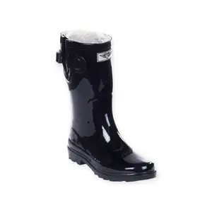 Forever Young Women's Solid 11 inch Rubber  Rainboots ,Garden Boot, Snow Boot boots