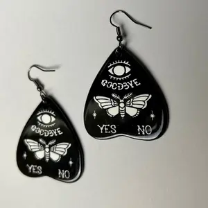 Ouija Moth Earrings