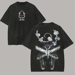 Chainsaw Man Printed Unisex Washed T-Shirt48