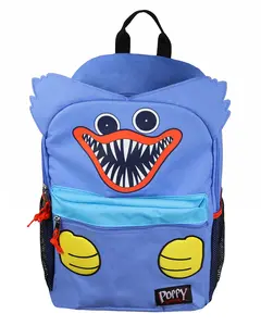 Poppy Playtime Huggy Wuggy Backpack 18" Character Design Multipurpose Tote Bag with 3D Ears