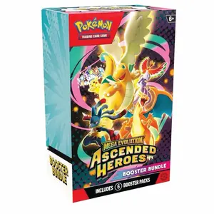 Pokémon Ascended Heroes Booster Bundle (6 Packs)