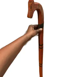 Stick /Baton Lagba,kouzen,Ti Jan Dantor St Jacques Horse Head, 40in