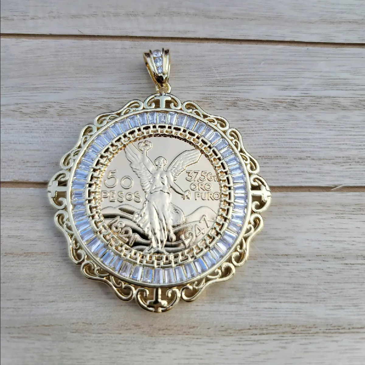 Centenario Gold plated chain