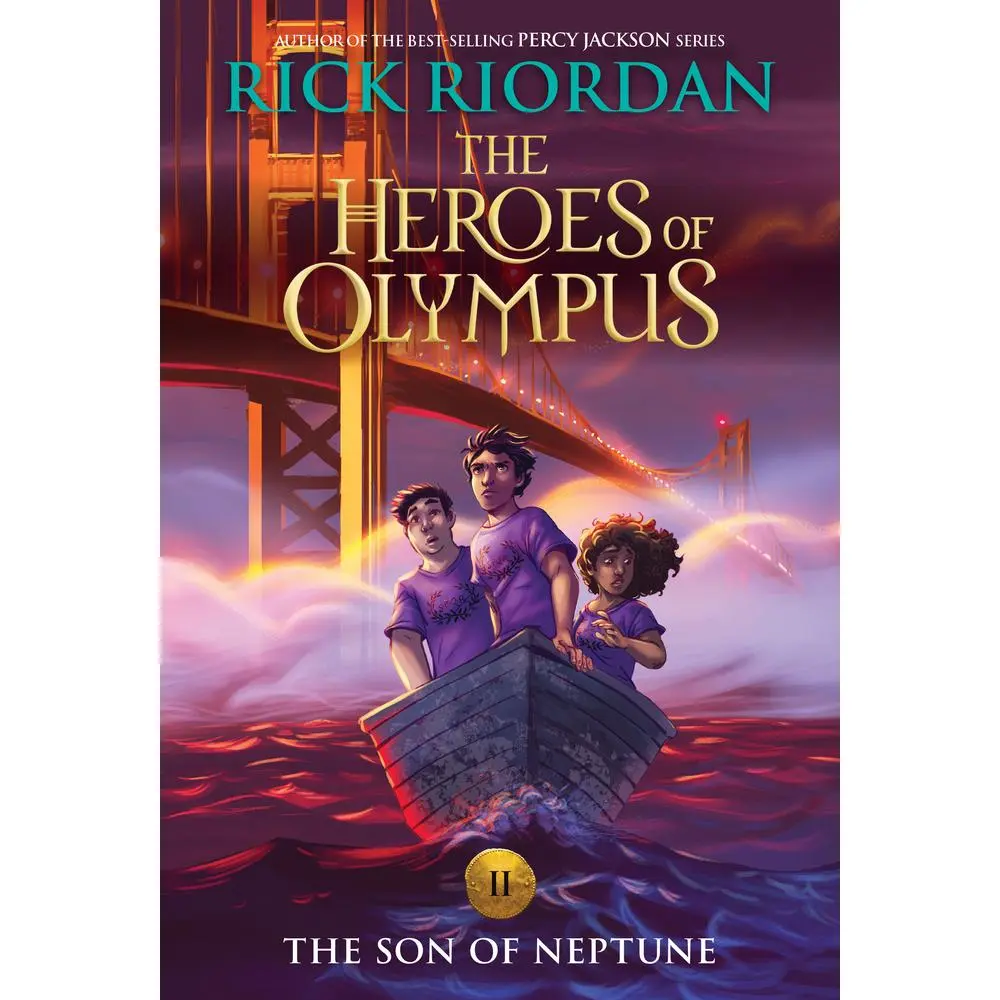 USED Book - Heroes of Olympus, The, Book Two: The Son of Neptune-(New Cover) by Riordan, Rick (Paperback) - english