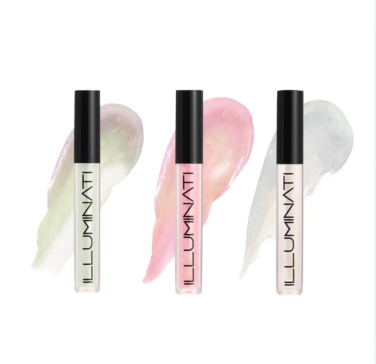 Shimmer Lipgloss Illuminati Cosmetics | Hydrating Lipstick Makeup Glossy Longlasting Moisturizing Trending Trendy Viral Longwearing Plumping Lip Filler Injection Gift Idea Women Men Mom Daughter Girlfriend Boho Cottagecore
