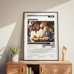 REDWOODSTOSEA Moesha (1996) | TV Show Poster | 90s Black Sitcom | Brandy Norwood Print