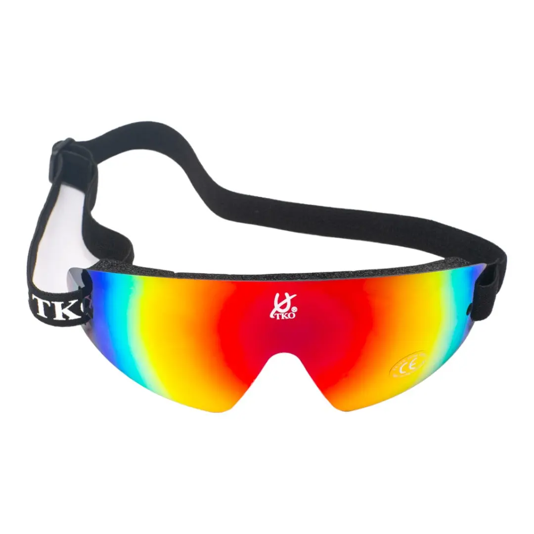 TKO American Goggle - EN166 Certified UV400 Mirror Lens Riding Goggles