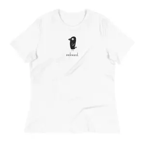 Awkward Bird, Women's Relaxed T-Shirt