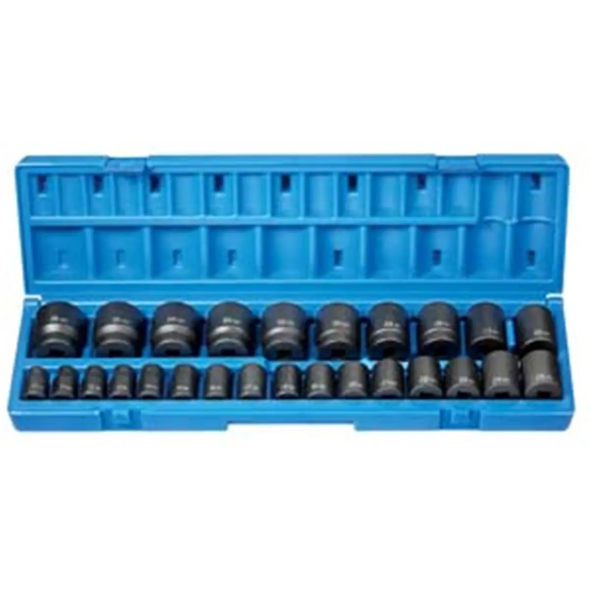 Grey Pneumatic GY1726M 1/2" Drive 12 Point 26 Pieces Standard Length Metric Set